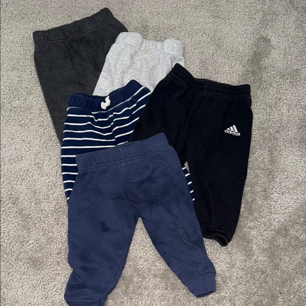 Carter's Black and Gray Sweatpants for Everyday Comfort